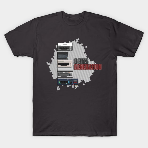 8 bits generation T-Shirt by vhzc